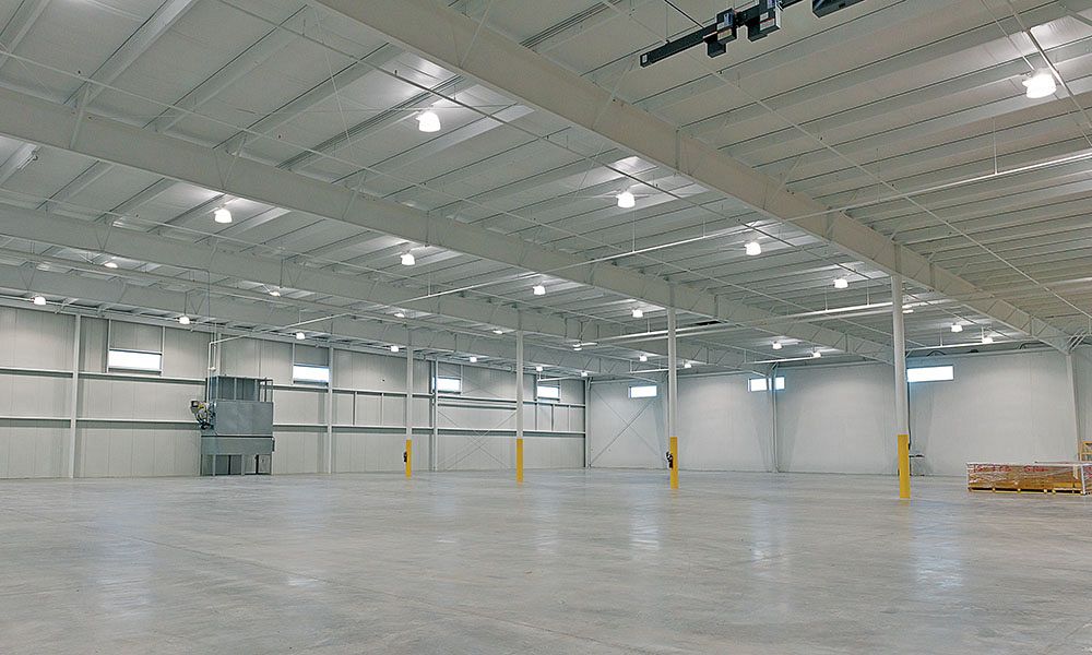 Manufacturing building interior