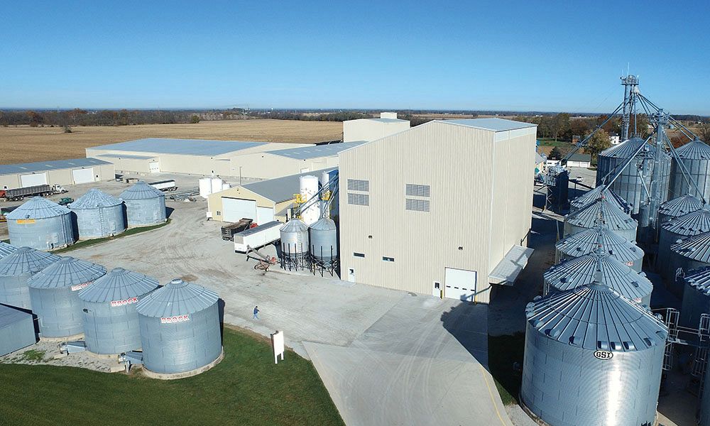 Seed processing buildings