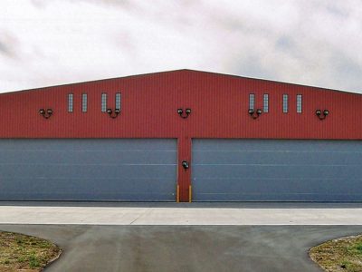 Military aviation storage building