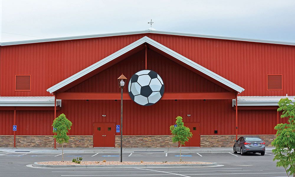 Indoor Soccer Metal Building
