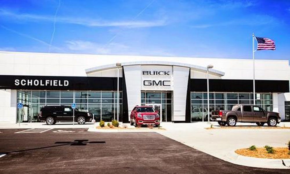 Steel building auto dealership