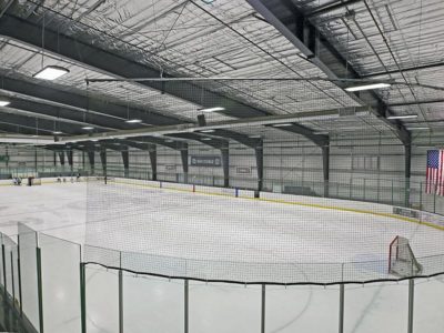 Indoor ice arena - custom steel building