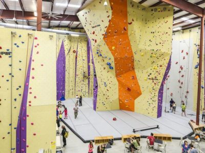 Indoor Climbing Metal Building