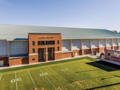 University Indoor Football Steel Building