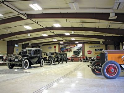 Clear Span Car Museum with Living Quarters