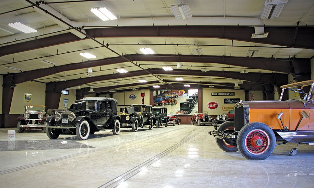 Clear Span Car Museum with Living Quarters