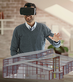 Steel Building Virtual Reality Technology