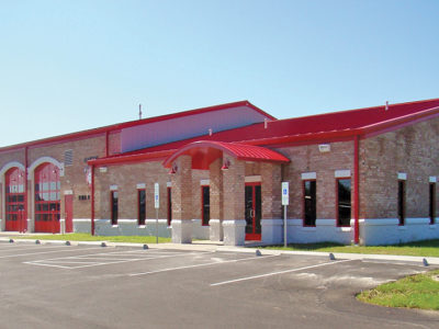 Fire Station Custom Building with Clear Span Truck Bays