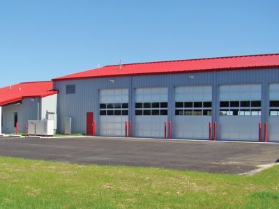 Fire Station Custom Building with Clear Span Truck Bays