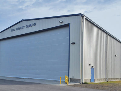 USCG hangar building