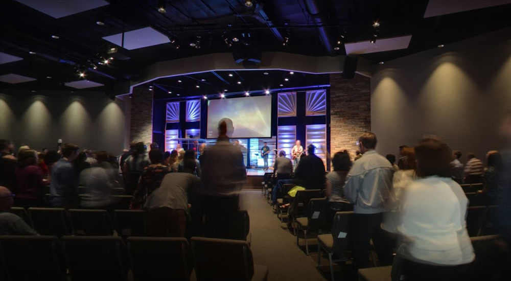 Steel Building Church Expansion Interior