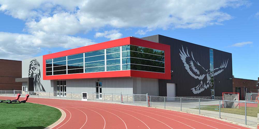 High School Athletic -Custom Steel Building