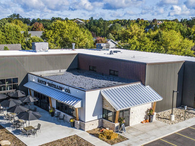 Distillery - Custom Steel Building by American Buildings