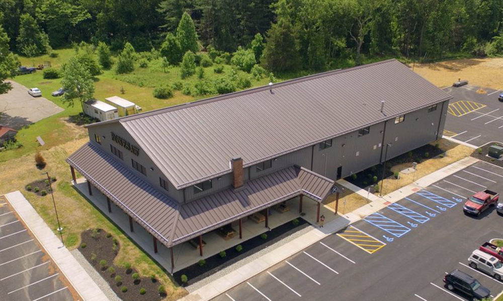 Brewery Steel Building with Mezzanine