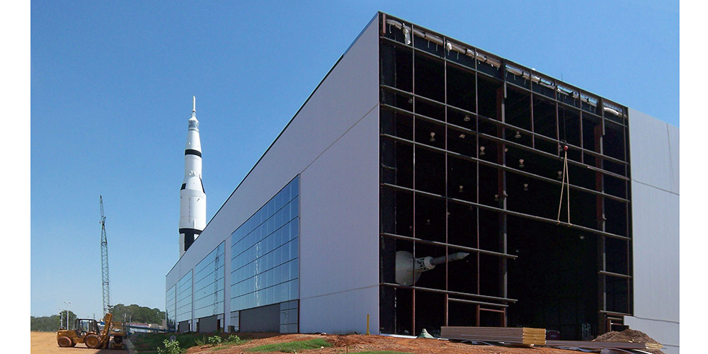 NASA - Davidson Space Center - Steel Building