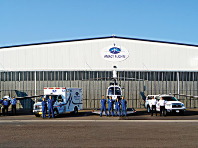 Mercy Flights Steel Building Ambulance Hangar Building