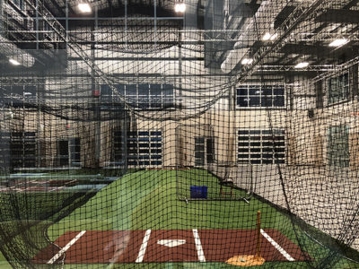 Indoor Training Baseball Facility with Clerestory