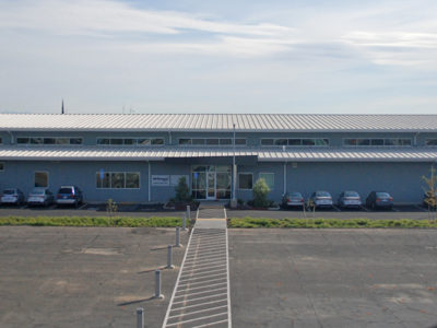 Single Slope Hangar Metal Building with Lean-To
