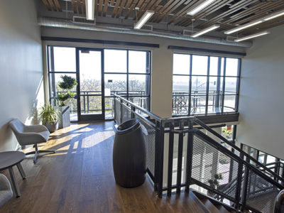 Corporate Steel Building Mezzanine