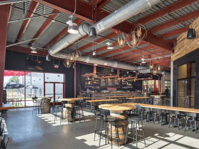 Warped Wing Restaurant/Brewery Steel Building