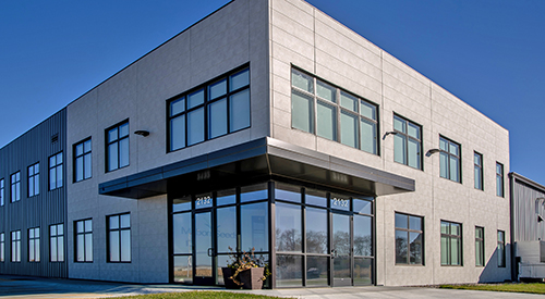 Steel Building with a Mezzanine