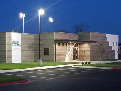 Pierce Eye Specialists - Custom Steel Office Building