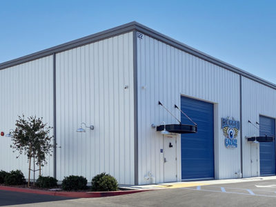 Custom Steel Building with Historical Design