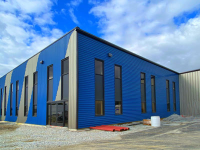 Steel Building Warehouse Expansion