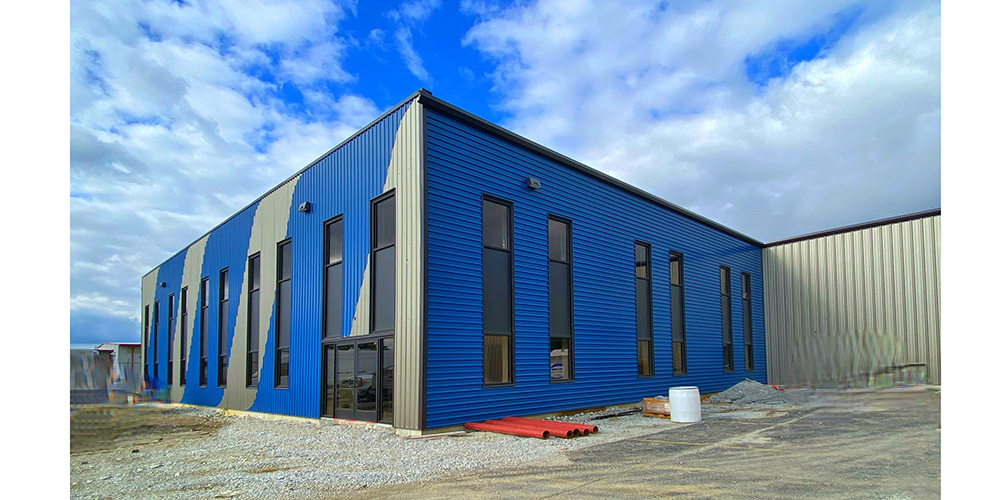 Steel Building Warehouse Expansion