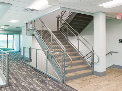 Metal Building Office Mezzanine