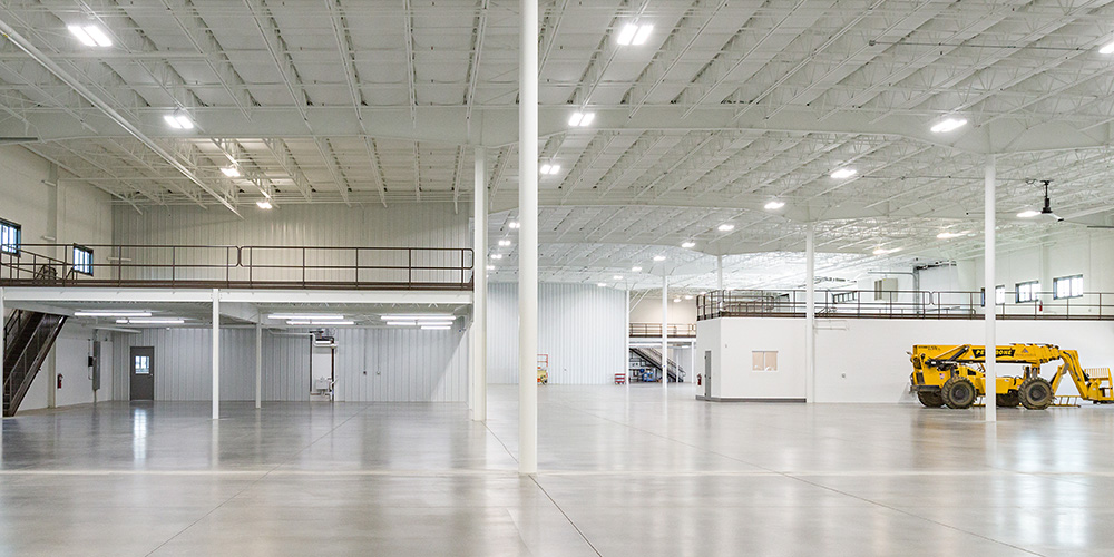 Steel Building Warehouse with Mezzanines