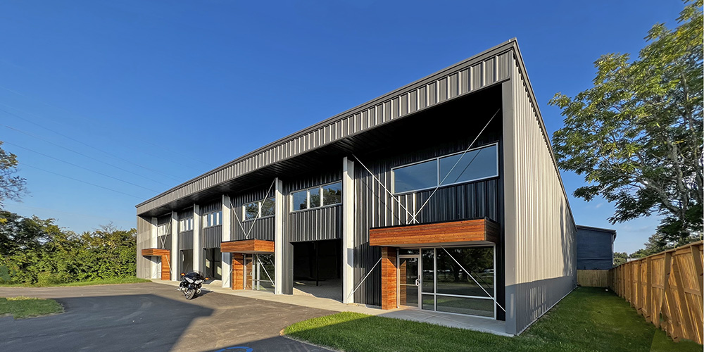 Commercial Metal Building with Rental Units