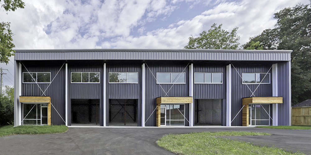 Commercial Metal Building with Rental Units