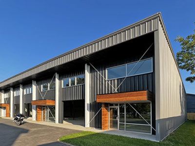 Commercial Metal Building with Rental Units