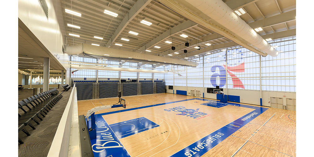 76ers custom indoor sports complex