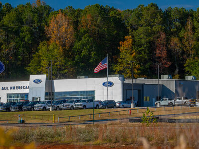 Metal Building Auto Dealership & Service Facility
