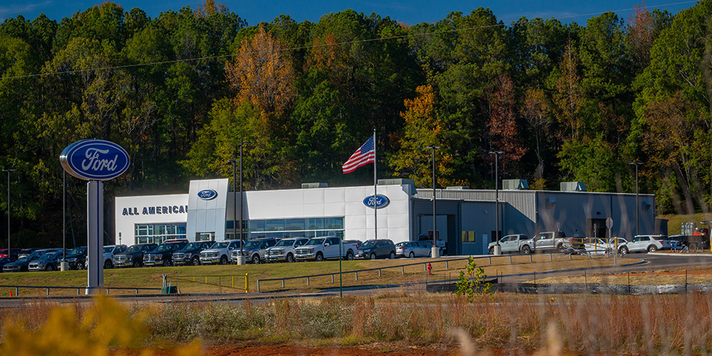 Metal Building Auto Dealership & Service Facility