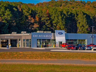 Metal Building Auto Dealership & Service Facility