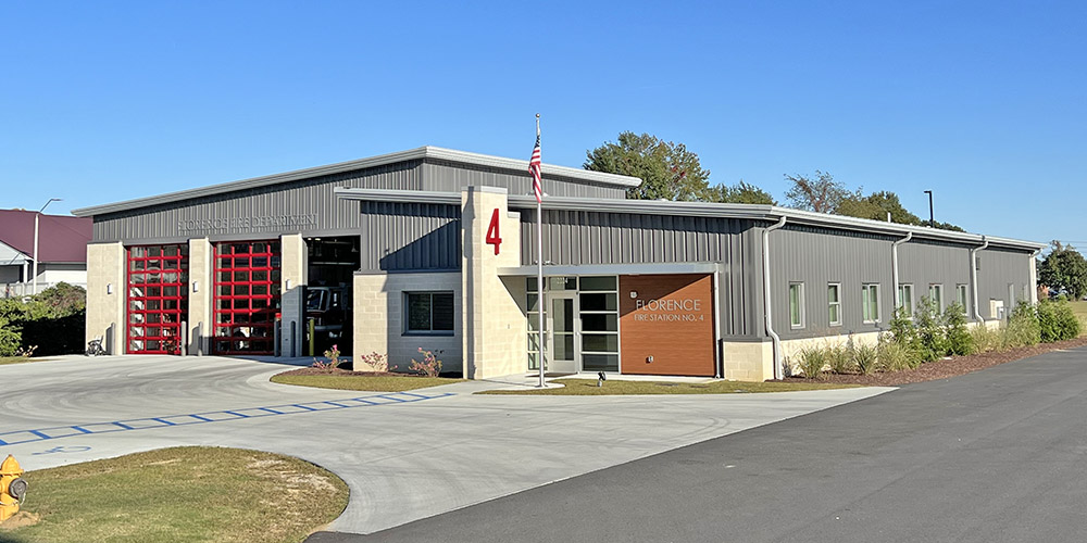 Steel Building Fire Station - Florence #4