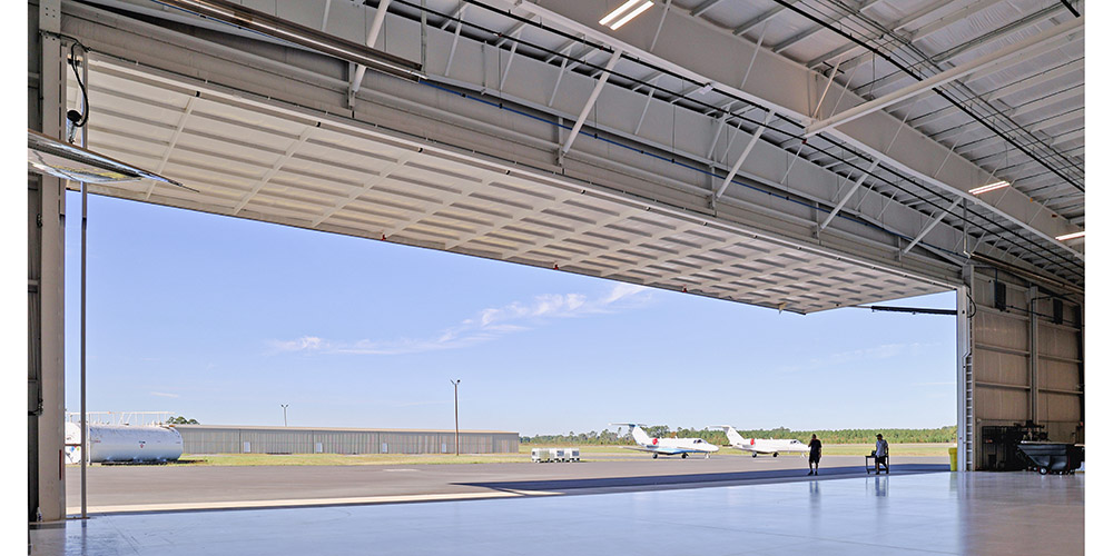 Hangar metal building
