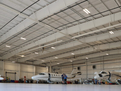 Maintenance hangar building