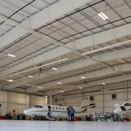 Maintenance hangar building