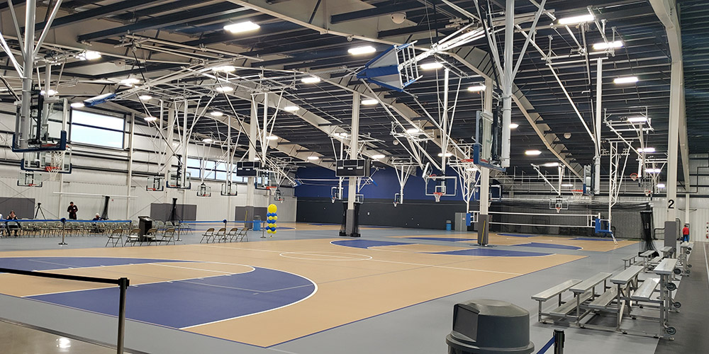 Badger Fieldhouse Youth Sports Steel Building