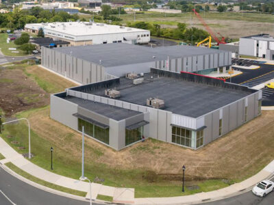 Single slope metal building for Salvation Army