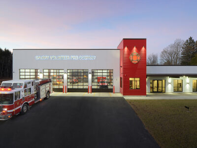 Fire department metal building
