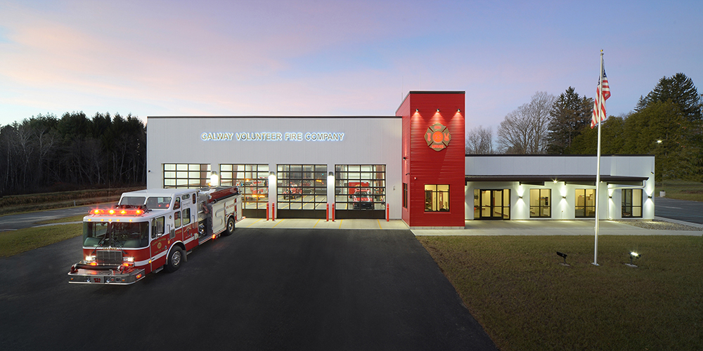 Fire department metal building