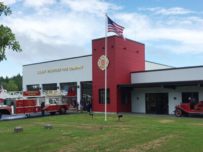 Fire department metal building
