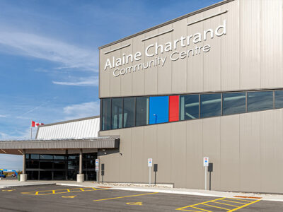 Metal building rec center
