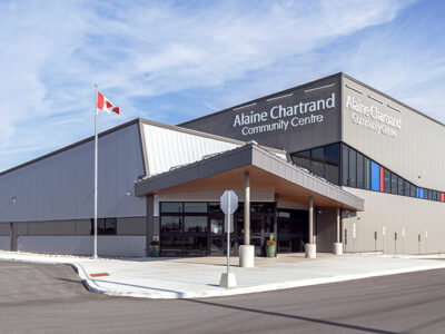 Steel building recreation center