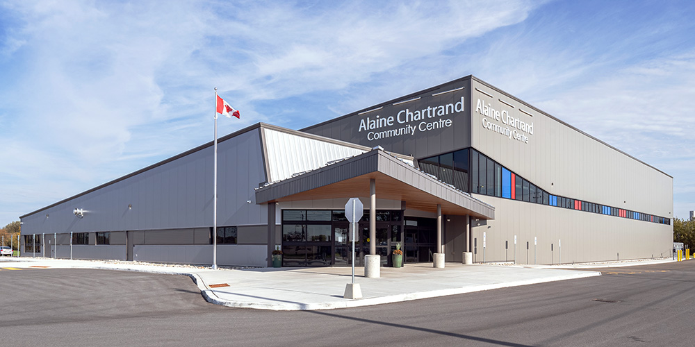 Steel building recreation center